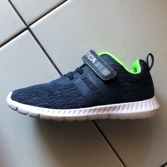 Lightly use. Nautical boys size 12 shoes. - Picture 2 of 5